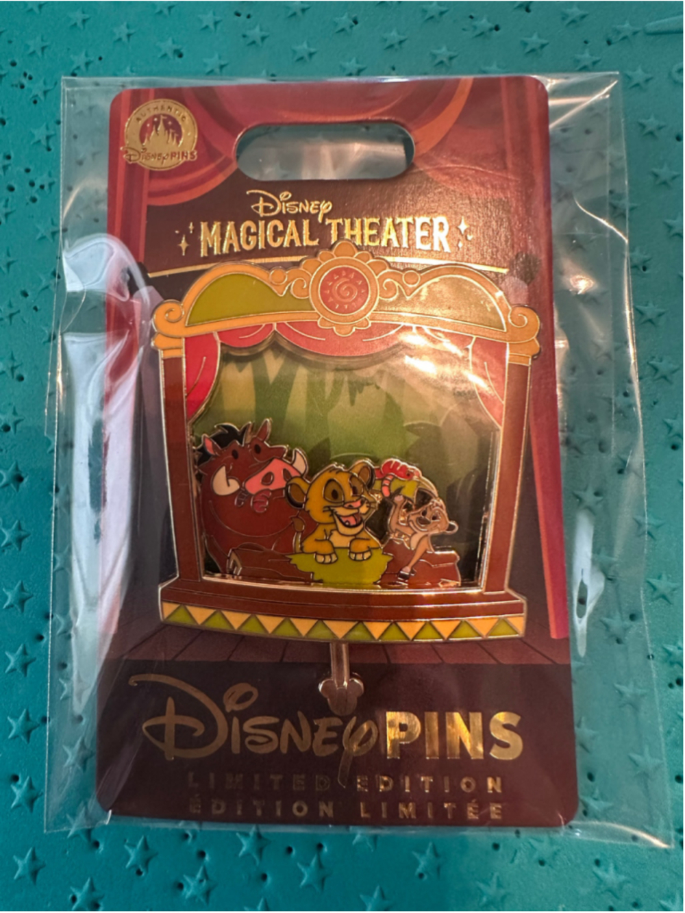 Disney Parks Magical Theater Lion King Limited Edition Pin 2026 LE 5 of 12